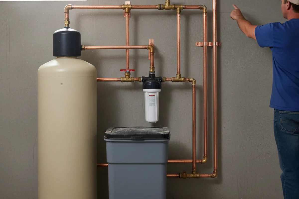 Whole-house water treatment system installed in Newark